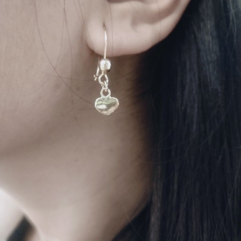 Anting Giwang Love Mikimos Hello Kitty Dewasa dan Anak warna Emas Muda