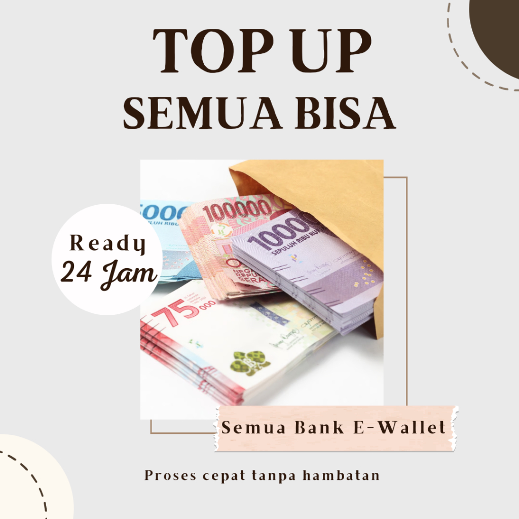 TOP UP SALDO SEMUA REK Bibit Parfum L Prd 100Ml