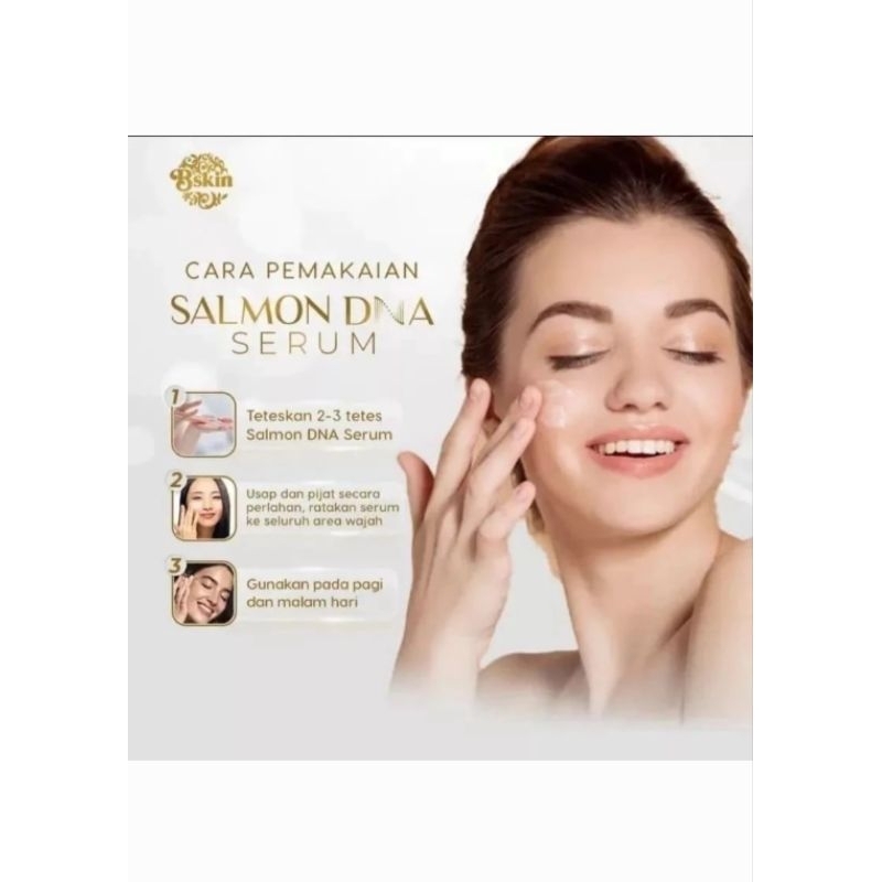 BSkin Salmon DNA Serum Whitening Plumpy Skin Anti Aging 30 ml