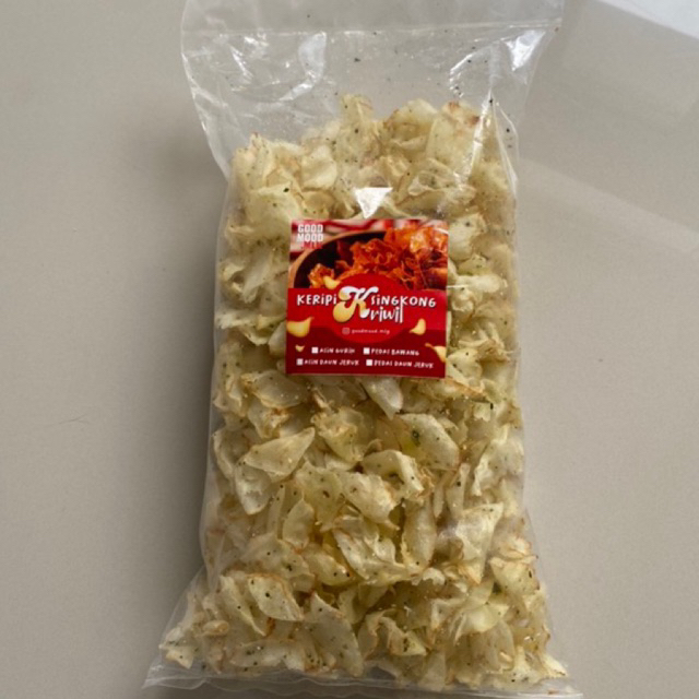 

[250GR] Keripik Singkong, Asin/Pedas, Daun Jeruk/Bawang, Keripik Tipis, Keripik Effortless