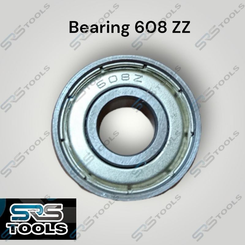 Ball Bearing Laker Laher 608 ZZ / Klaker Klaher Tutup Besi Stainless 608zz