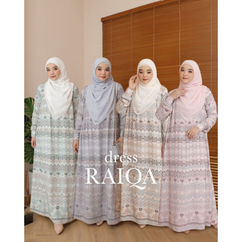 RAIQA DRESS BY GREENISM/RAIQA DRESS GREENISM/GAMIS GREENISM/DRESS GREENISM/GAMIS BUSUI