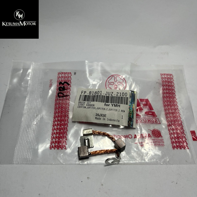 ARANG STATER KOL STATER BRUSH SET F1ZR JUPITER Z  MX VEGA ZR R MIO J M3 SOULGT ASLI ORIGINAL FEDERAL