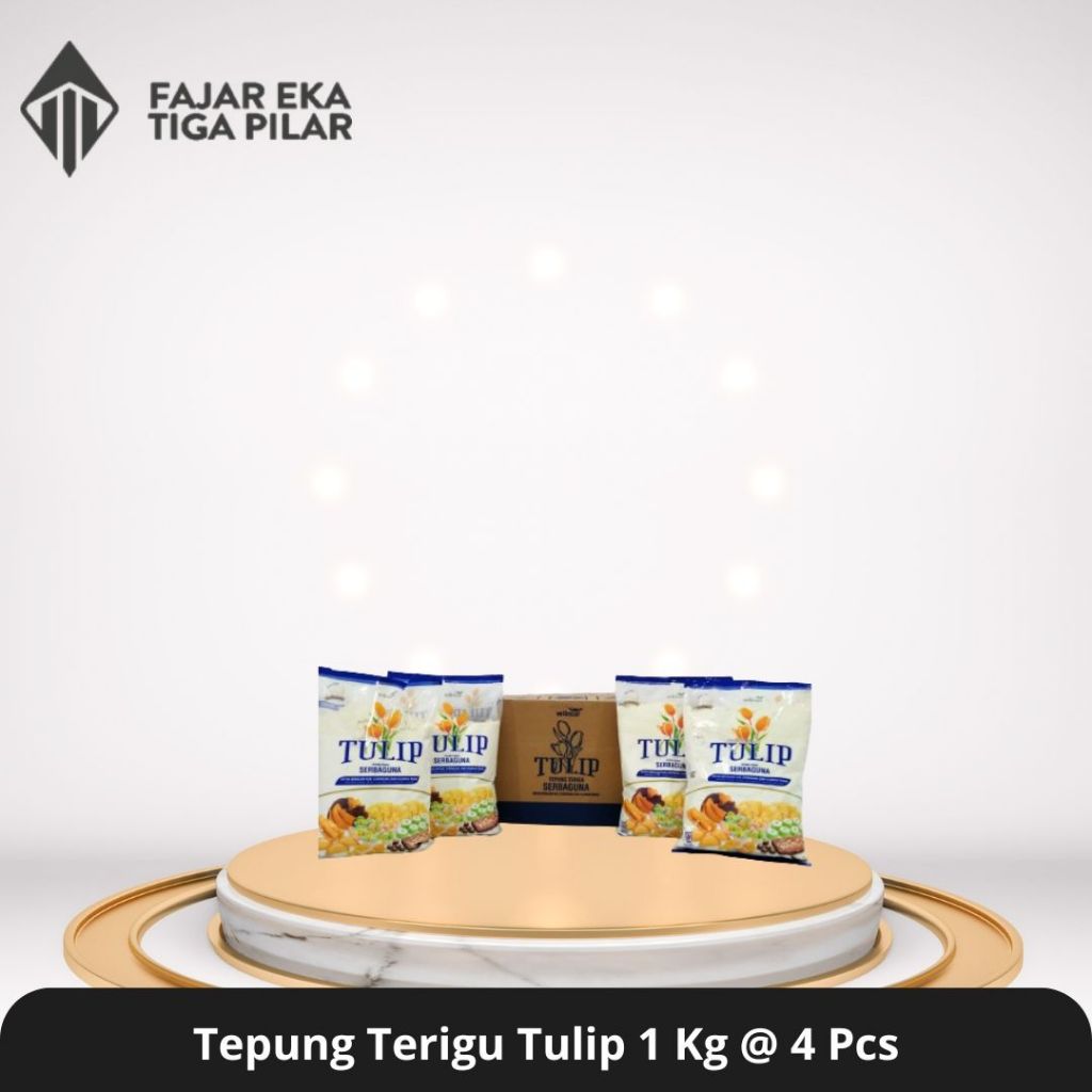 

Tepung Terigu Tulip 1 Kg @ 4 Pcs