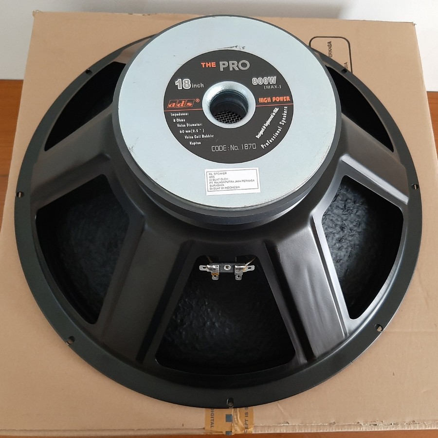 Speaker Full Range 18inch ADS 1870, 800W, ORI