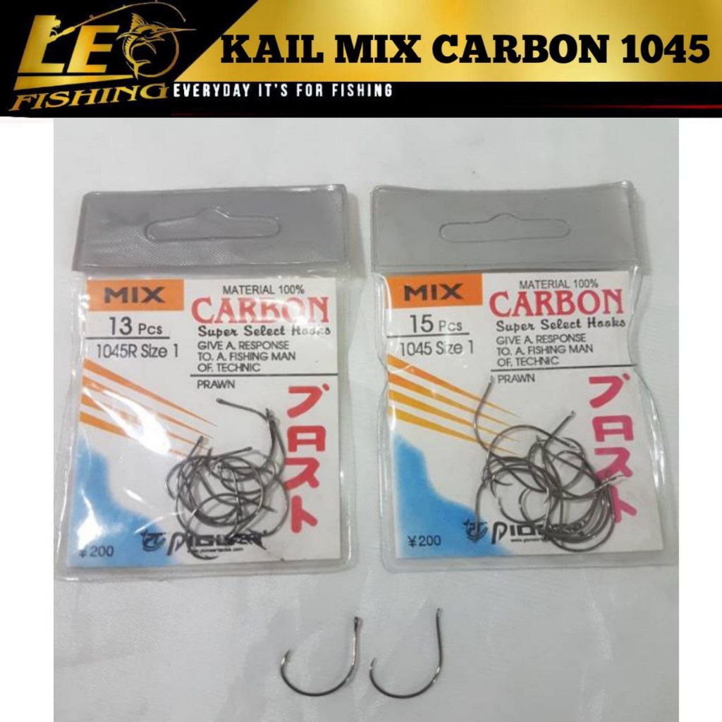 KAIL PANCING MIX CARBON 1045R KAIL PANCING UDANG TERLARIS KAIL PANCING PIONER TERLARIS