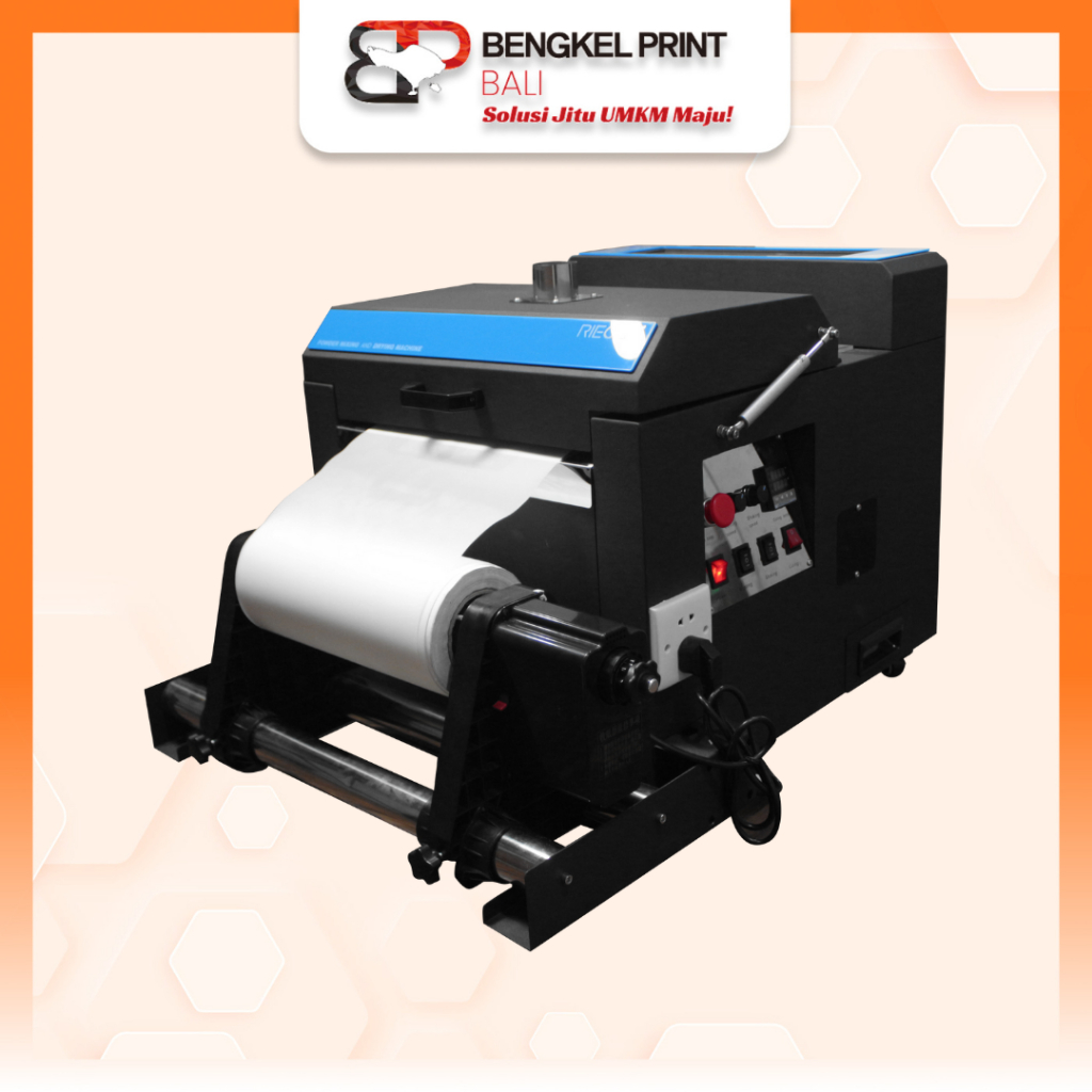 Mesin Dusting Drying Mixing For Printer DTF | Mesin Roll Pemanas Oven Riecat Kit