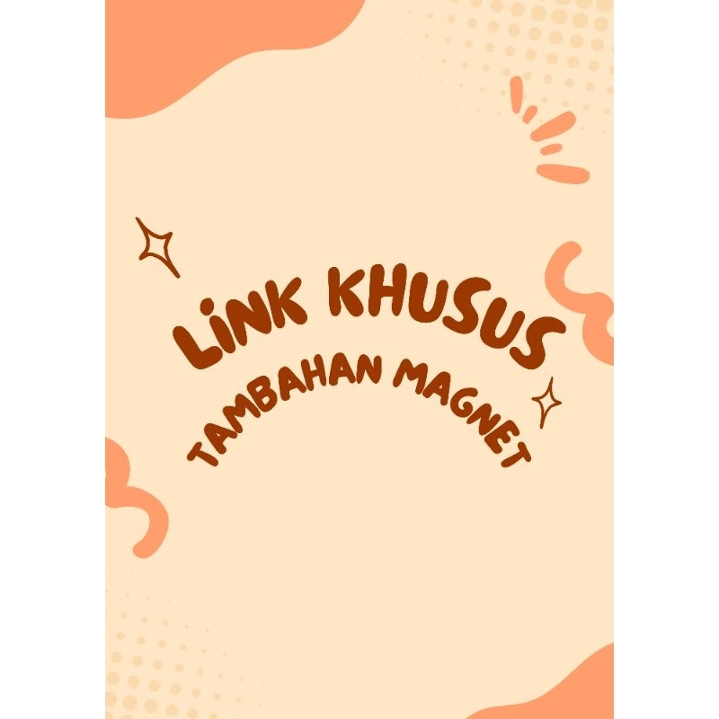 

TAMBAHAN MAGNET PAPAN NAMA