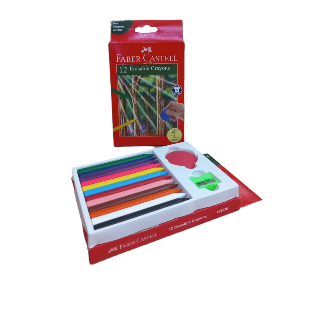 

Crayon erasable faber castell 12w