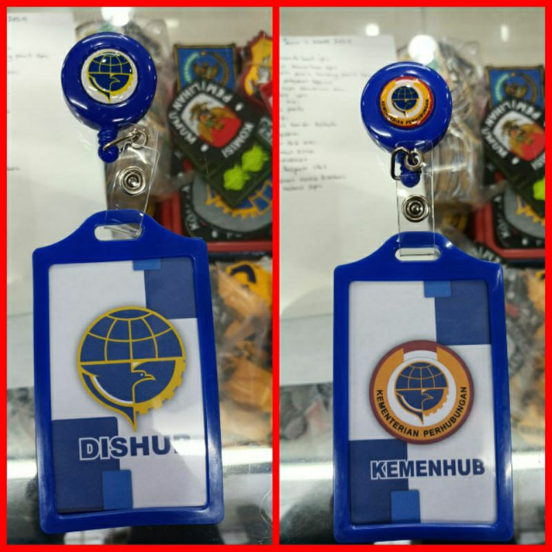 GANTUNGAN ID CARD YOYO KEMENHUB/GANTUNGAN ID CARD YOYO PERHUBUNGAN/ ID CARD HOLDER PERHUBUNGAN/ID CA