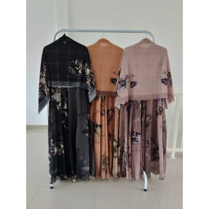 Gamis set Syar'i by Nazla