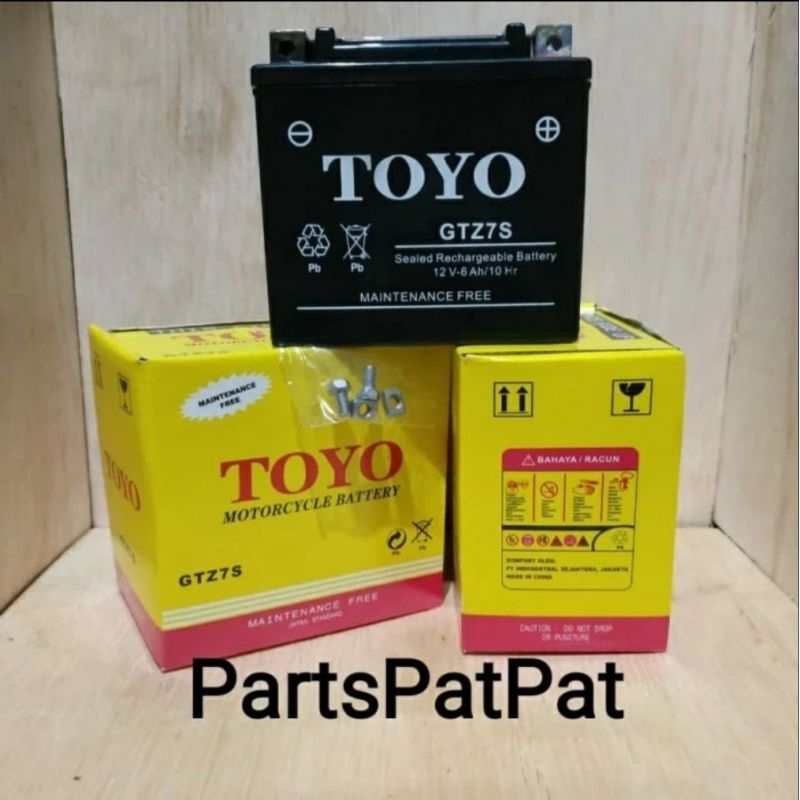 AKI GTZ7S/GTZ7-S AKI TOYO GTZ-7S ACCU TOYO GTZ7S,GTZ-7S,GTZ-7S,GT-Z7S