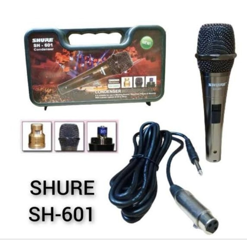 mic condensor sh 601 free koper / mic kondensor sh601 / mic kabel / mic imam masjid mushollah/ mic t