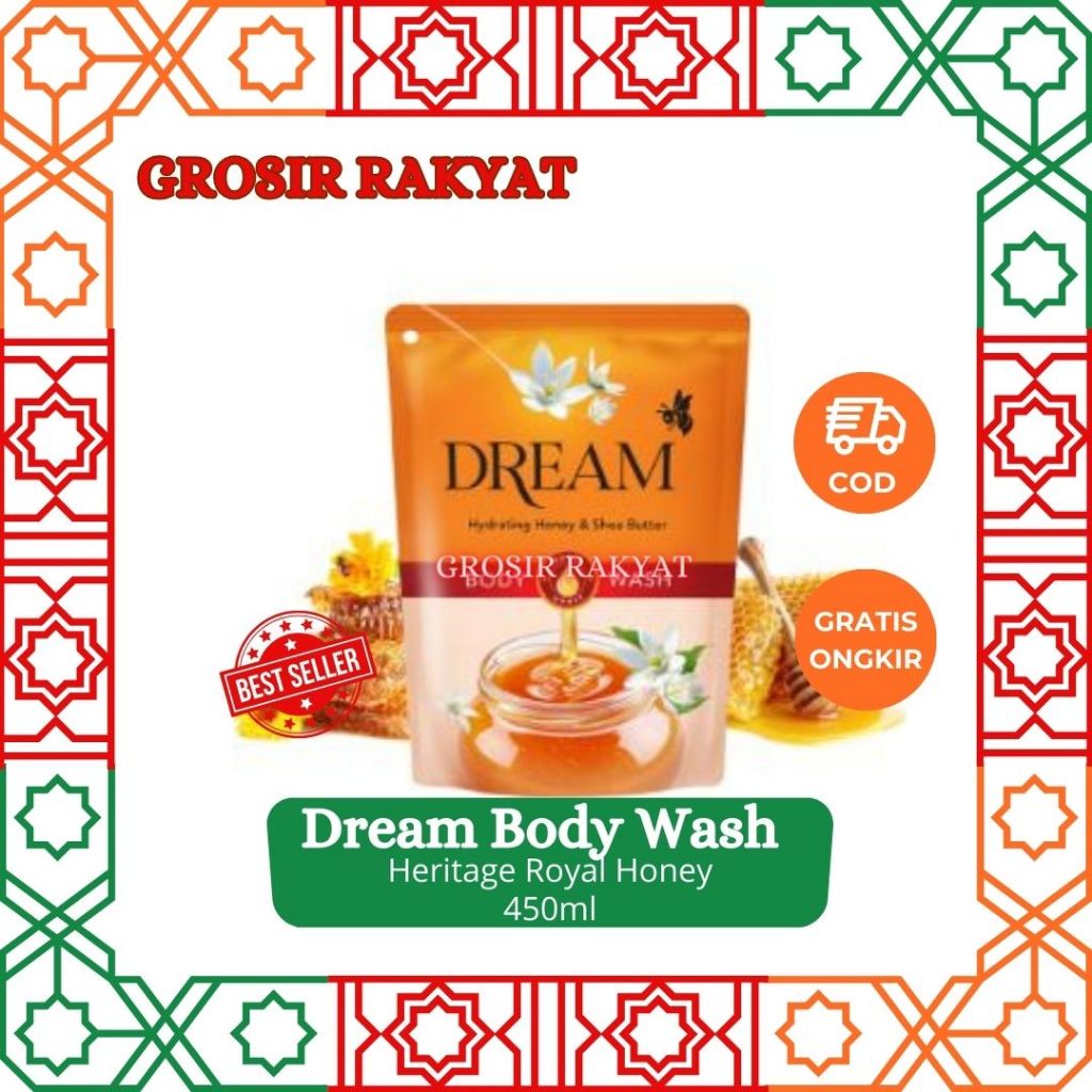 Dream Body Wash Heritage Royal Honey 450 ml Refill
