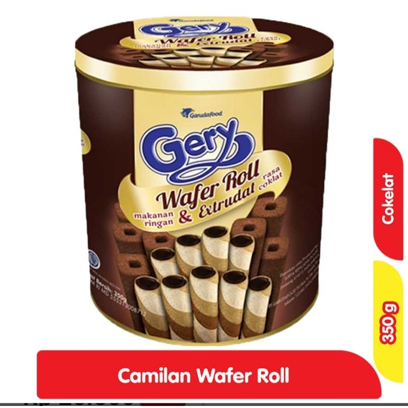 

Gery Wafer Roll Chocolate 350 g