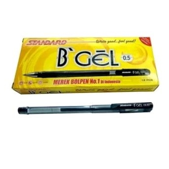

Bolpen Standard B-Gel hitam (12pcs)