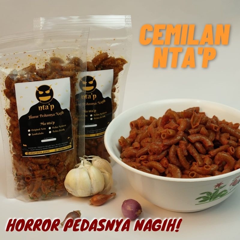 

Makaroni Horor Nta'P, (MaNta'P) 70-75 Gram Variant Rasa