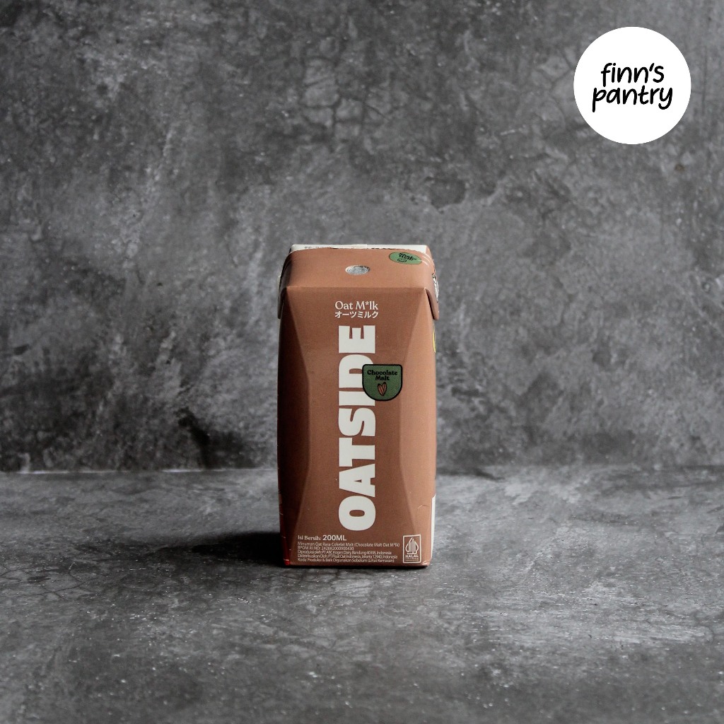 

OATSIDE Straw Mini Chocolate Malt Oat Milk 200ML - Susu Oat Gandum