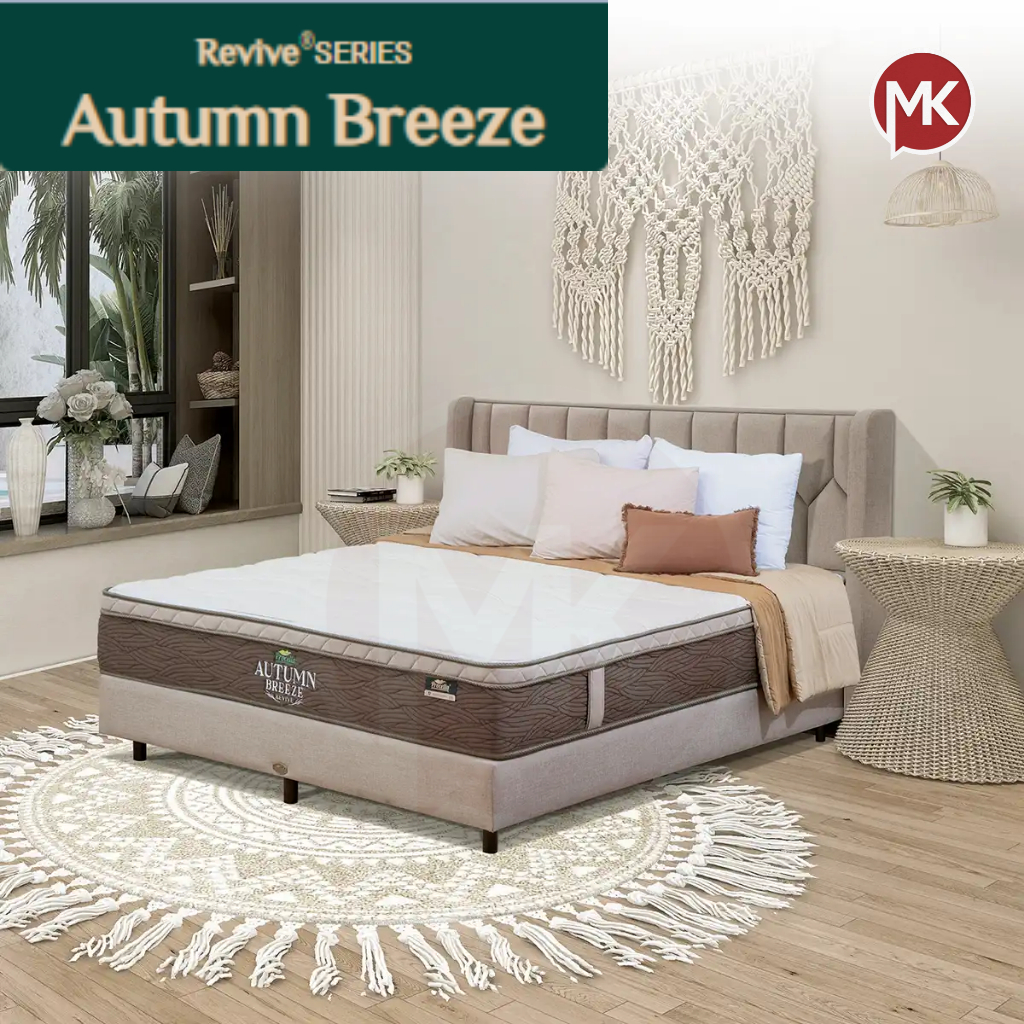 Kasur Springbed 180x200 Procella Autumn Breeze EuroTop Plushtop Pillowtop Medium Firm 30 cm (Kasur S