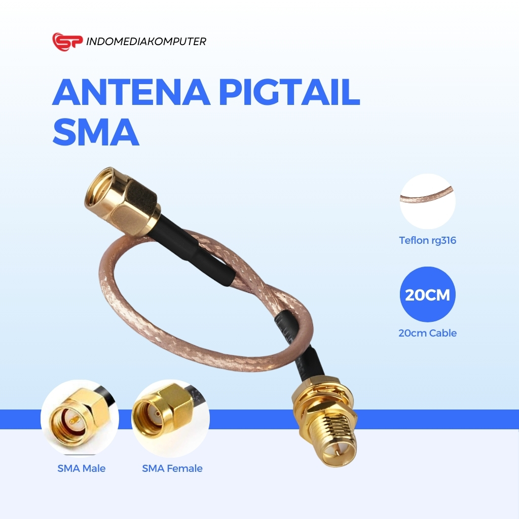 ANTENA PIGTAIL SMA