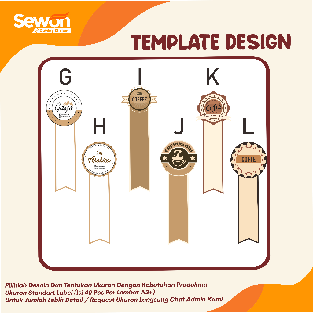 

Sticker segel | lidah coffee | free template | sticker cutting | sticker label