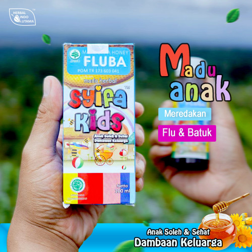 

Madu Anak Syifa Kids FLUBA / Flu Dan Batuk 100mL ORIGINAL