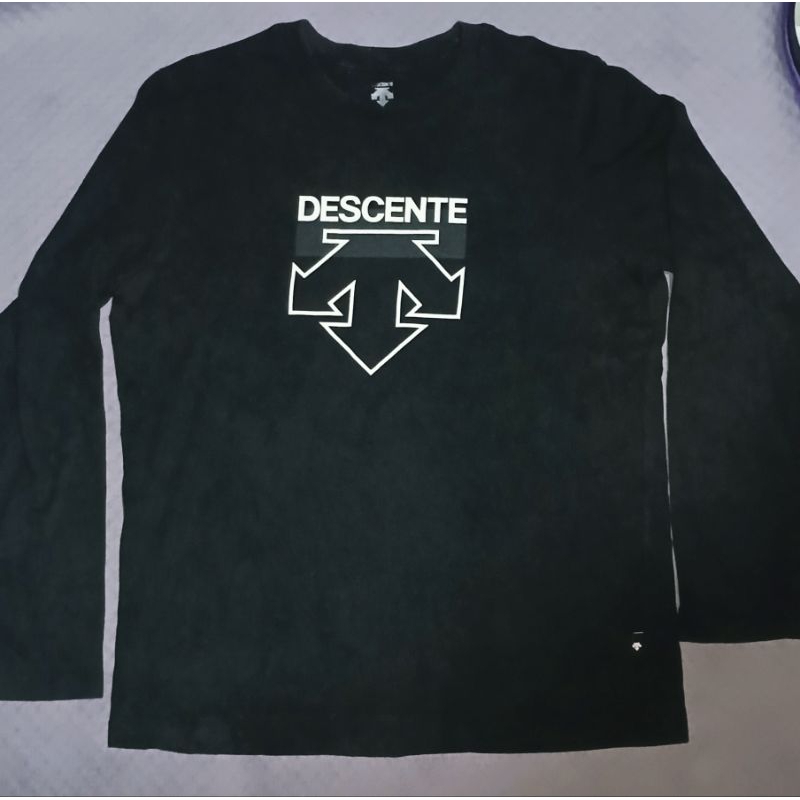 CREWNECK COWOK CEWEK BRAND DESCENTE|BASLAYER|GUNUNG|TRAINING|RUNNING|OLAHRAGA|KOREA|ORIGINAL|JAKET|H