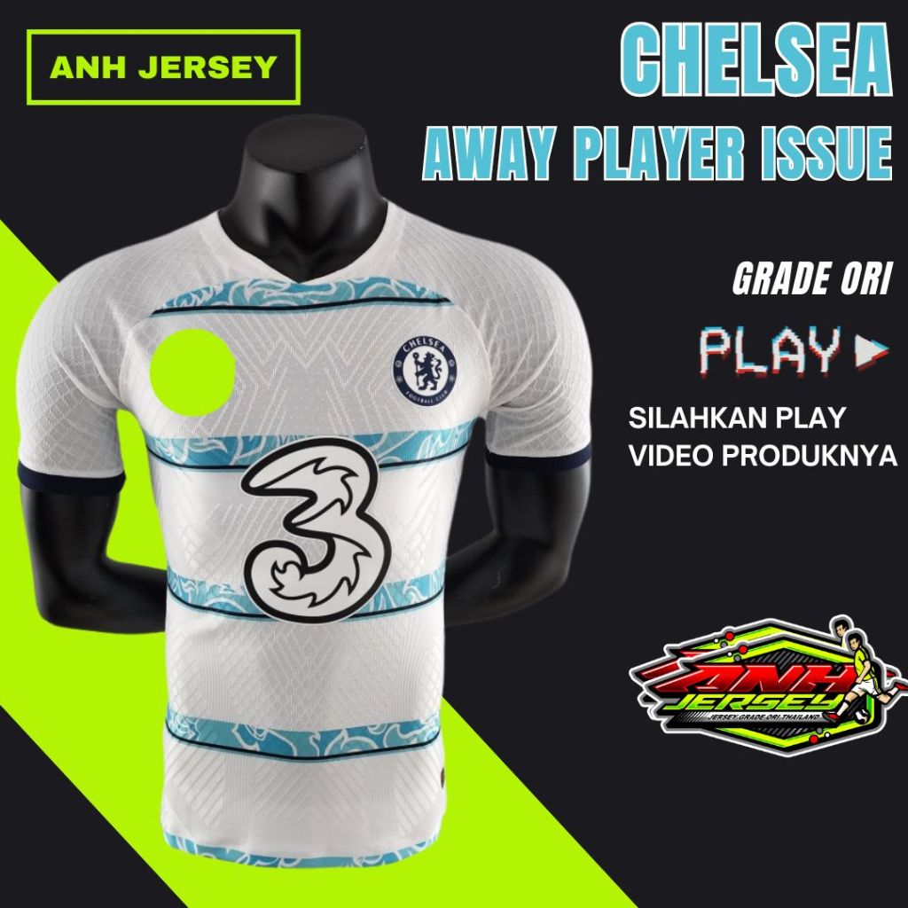(JERSEY) BAJU BOLA (CHELSEA) PLAYER ISSUE AWAY 3RD 2022 2023