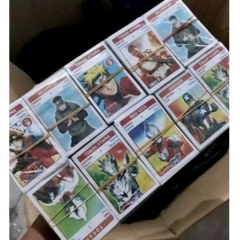 READY Mainan Kartu Kwartet isi 320 pcs / Kwartet Kartu Umbul /  Kwartet Kartu Umbul Tepuk