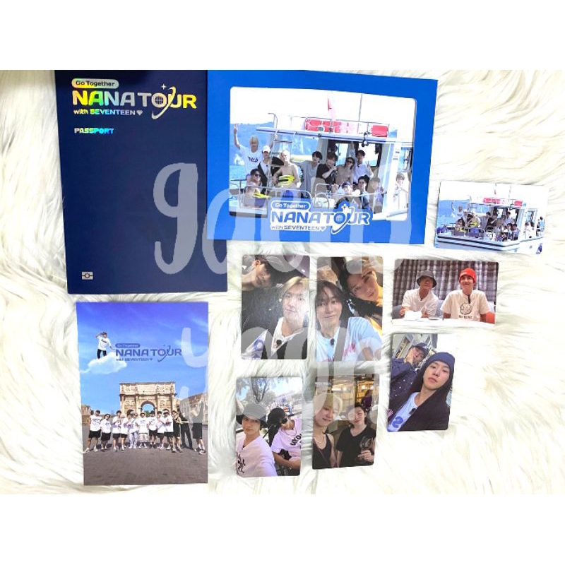 SEVENTEEN Nana Tour VOD Gift Fullset (Minus Wonkyeom PC)