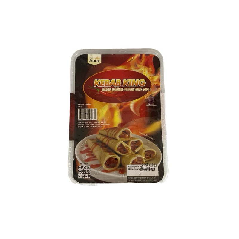 

Kebab King Mini Pedas isi 8