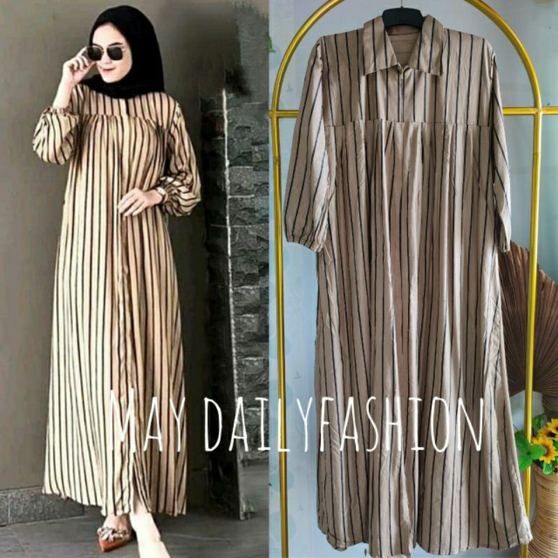 GAMIS LEOPARD DRESS JAGUARD MACAN MOA COKLAT GAMIS MAXY RAYON PREMIUM BUSUI SUSUN CANDA REMPEL JUMBO