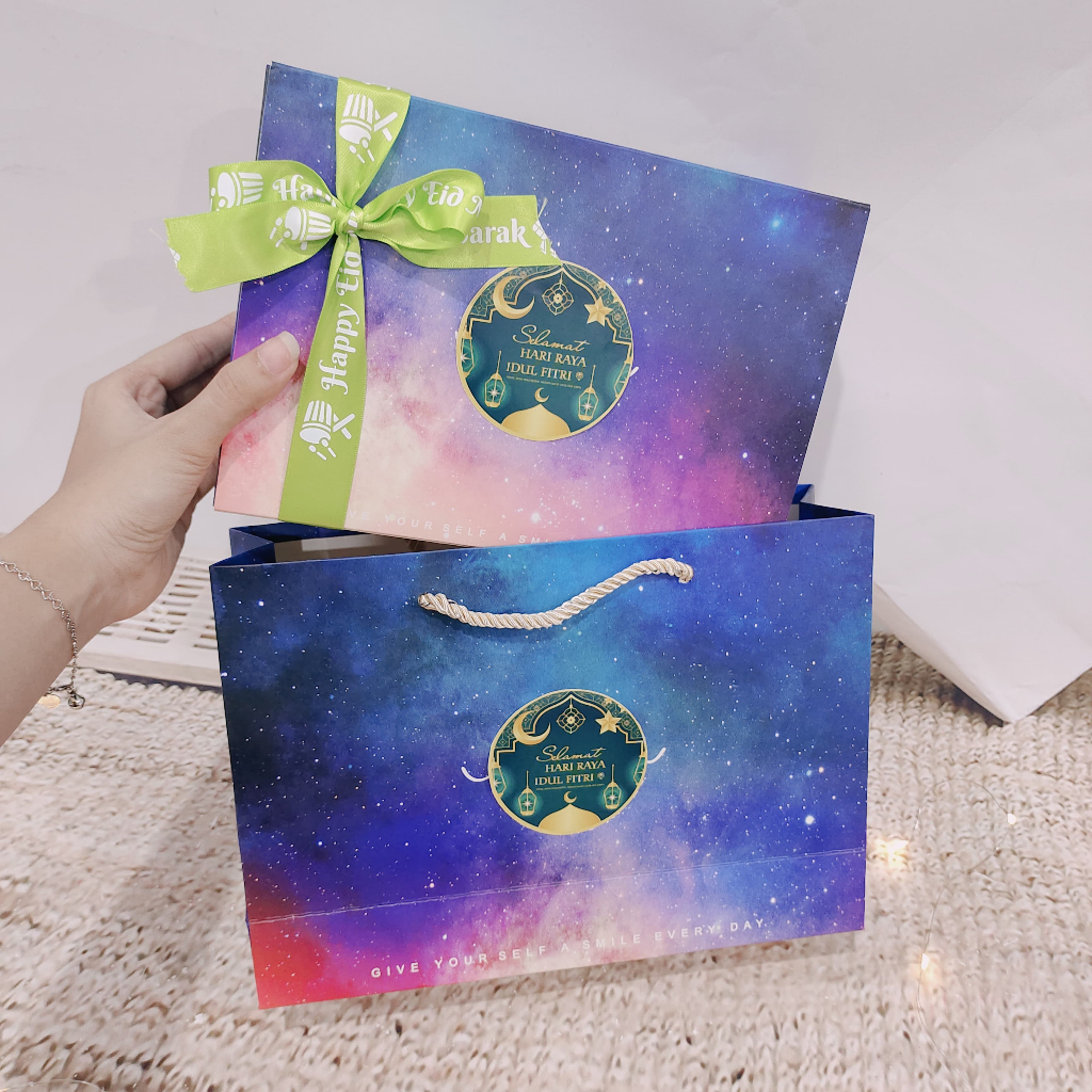 

GiftBox Ramadhan Galaxy - Kotak Idul Fitri - Hampers Box GB023