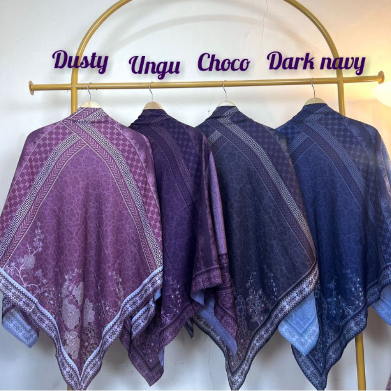HIJAB VOAL SUBLIM LUXURY SYARI / JUMBO MOTIF ENZY