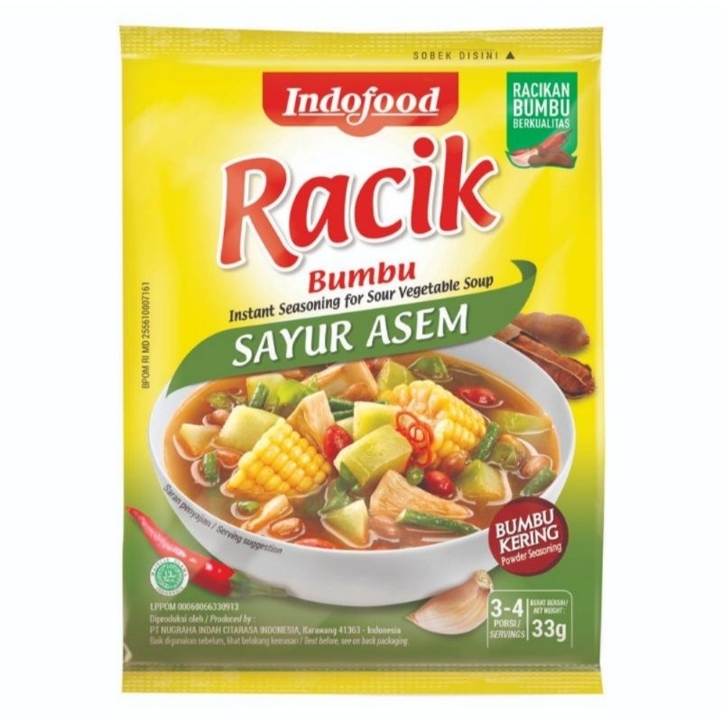 

Bumbu racik sayur asem rencengan