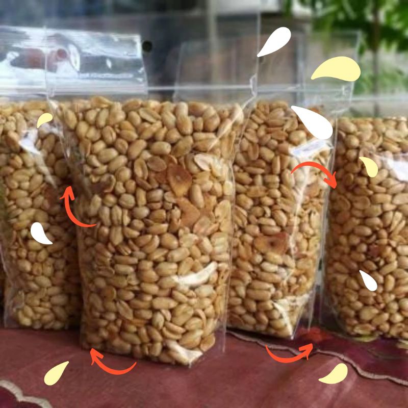 

Kacang Bawang Asin Premium 500gr