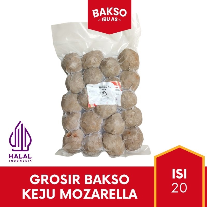 

Grosir Bakso Premium Lumer Keju Mozarella Ukuran Besar Isi 20