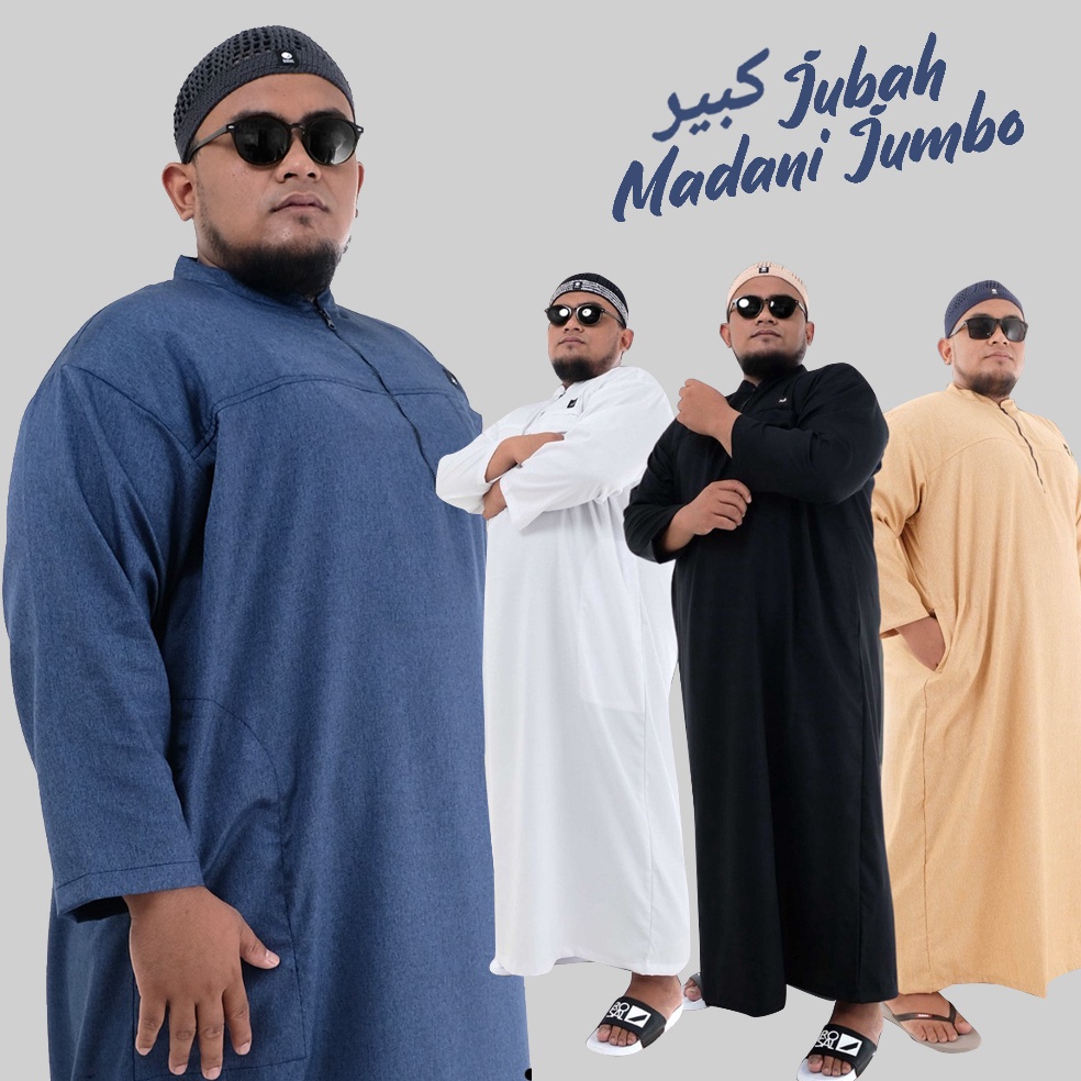 Terbaru Jubah Dewasa Jumbo Jubah Pria Gamis Pria Jubah Jumbo Jubah Bigsize Jubah Oversize 4XL 5XL 6X