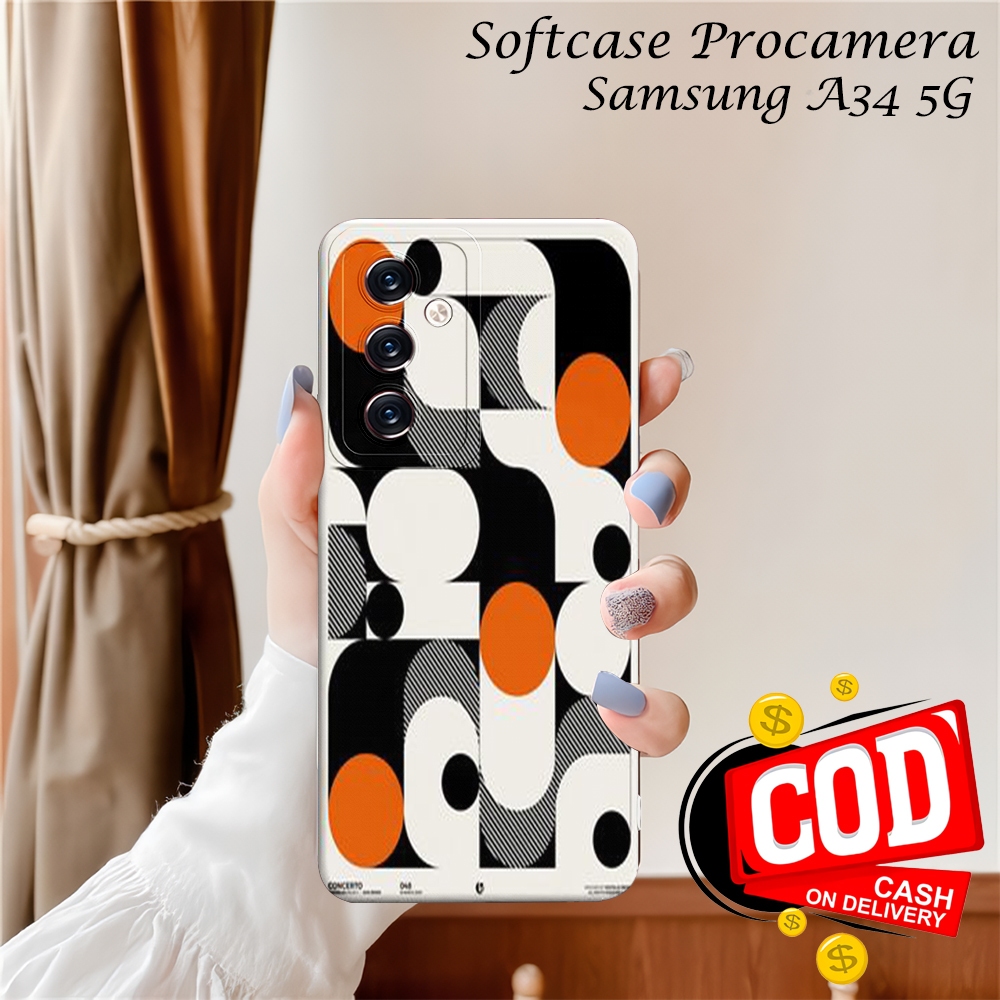 Softcase Hp SAMSUNG GALAXY M34 -  M34 5G 2023 Case SAMSUNG GALAXY M34 5G Terbaru  Fashion Case AESTH