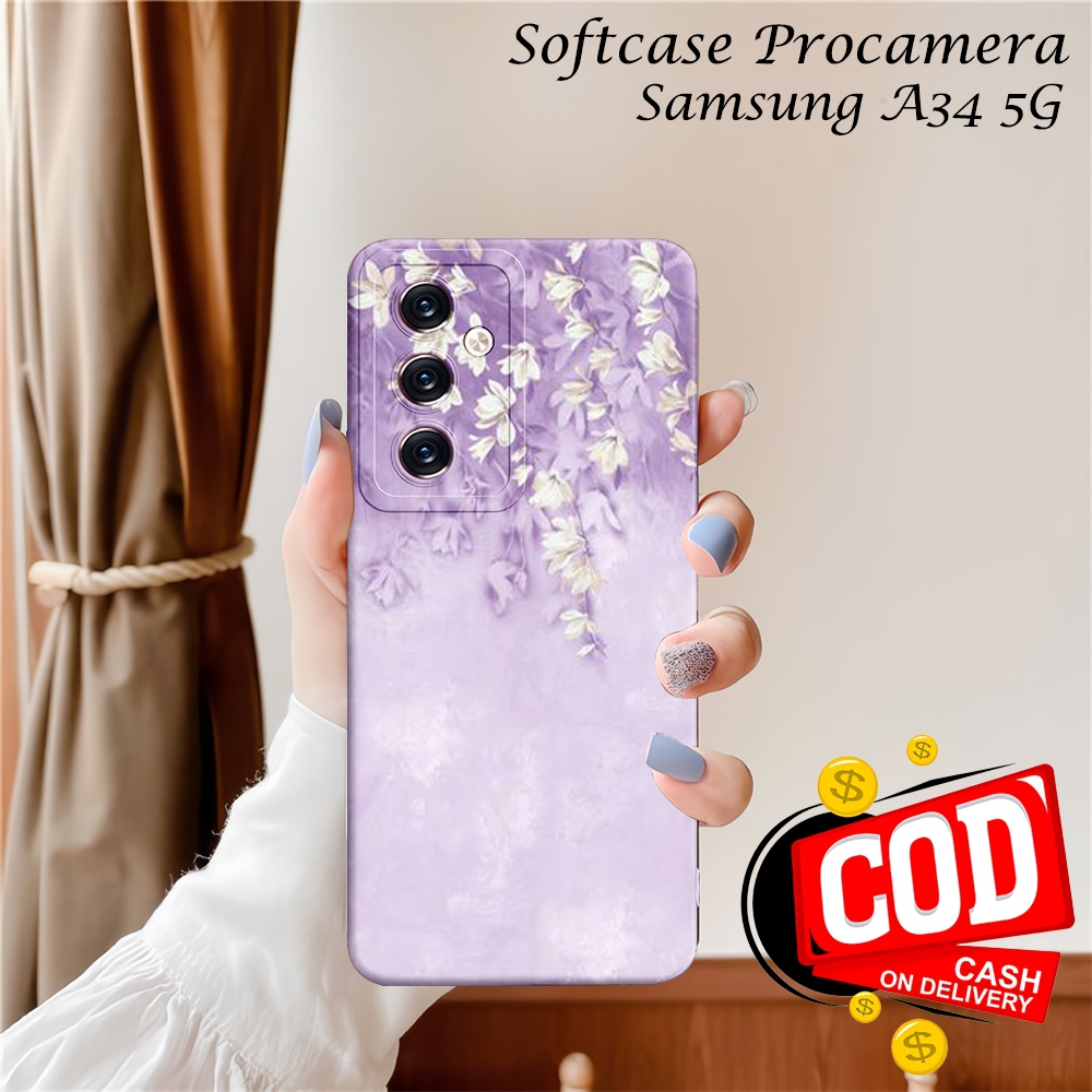Softcase Hp SAMSUNG GALAXY M34 -  M34 5G 2023 Case SAMSUNG GALAXY M34 5G Terbaru  Fashion Case AESTH