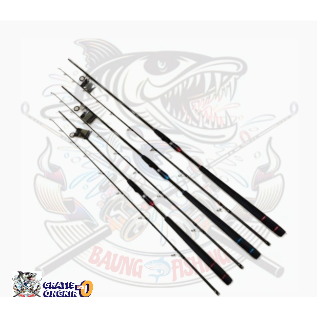 Joran pancing laut captain chaser coral shark 240cm 270cm 300cm 25lb 30lb