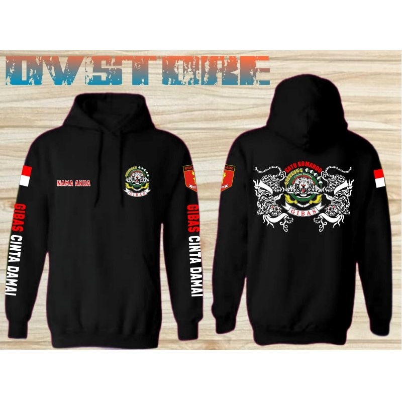 Hoodie gibas//jaket gibas//sweater gibas//atribut gibas//ormas gibas//gibas cinta damai