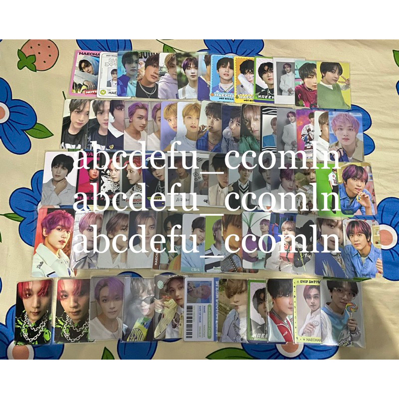 (TAKE ALL) all photocard haechan nct dream nct 127