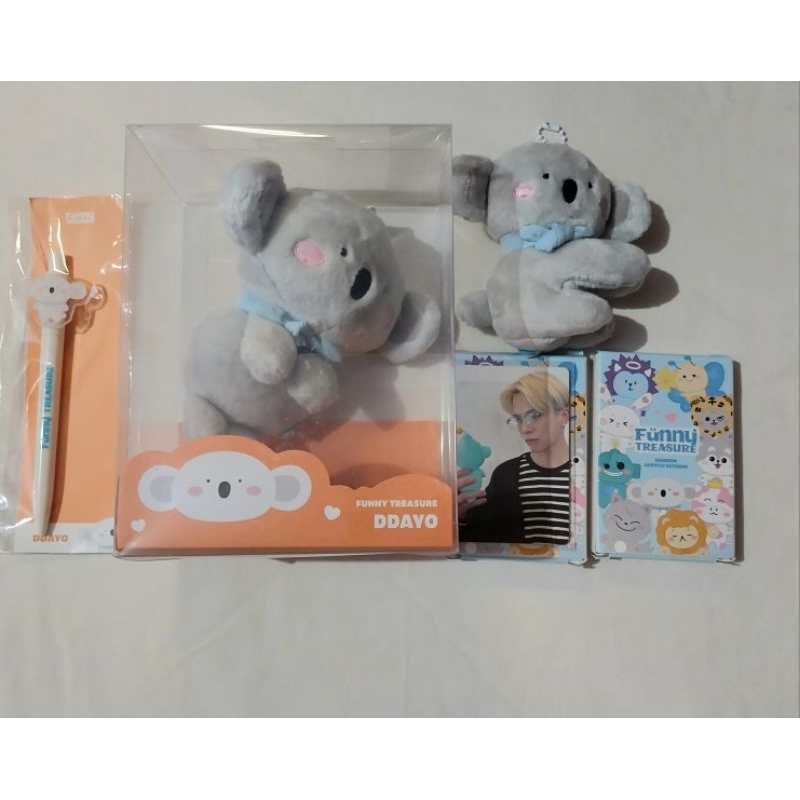 DDAYO FUNNY TREASURE PLUSH KEYRING MONITOR PC HOLDER