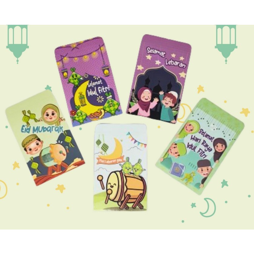 

(1 PACK isi 10PCS) UKURAN M AMPLOP IDUL FITRI ANAK, ANGPAO LEBARAN IDUL FITRI