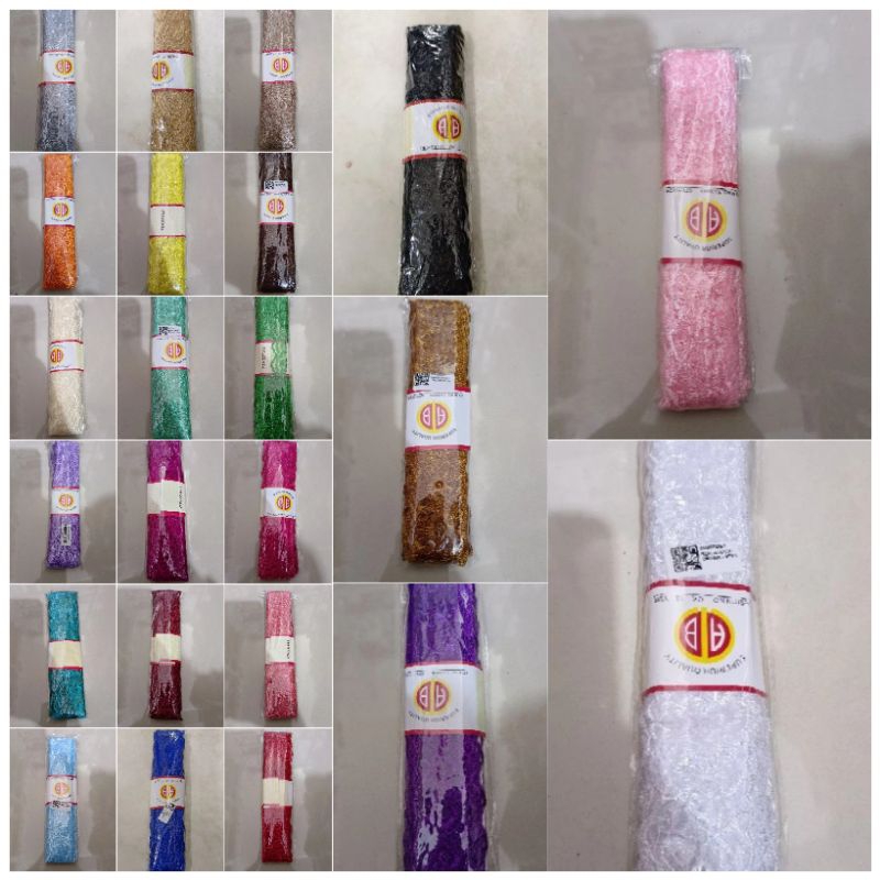 Renda Kaca / Renda Organdi / meter