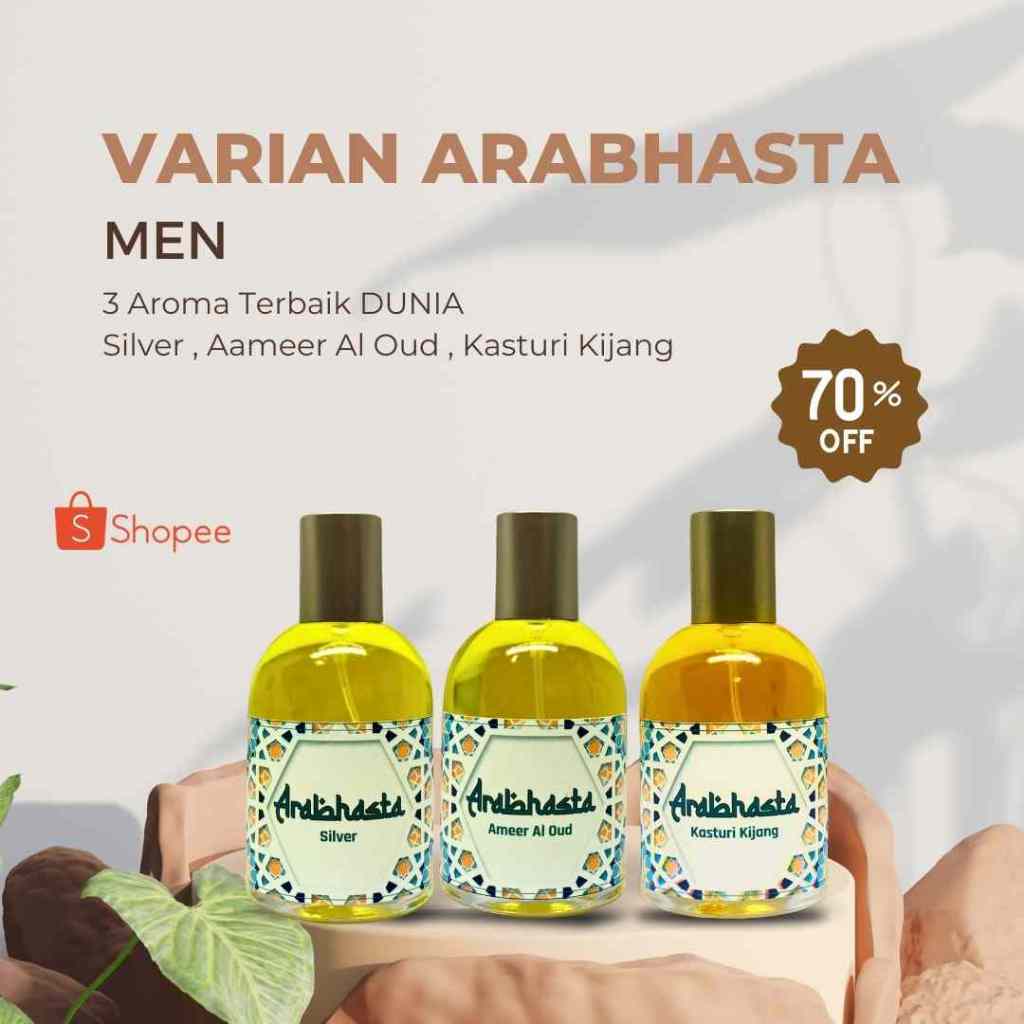 BELI 1 DAPAT 3 PARFUM SHOLAT KASTURI AL BACCARAT PREMIUM Terlaris Arabhasta