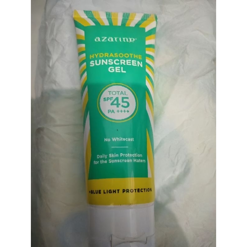 PRELOVED AZARINE HYDRASOOTHE SUNSCREEN GEL SPF 45 PA++++