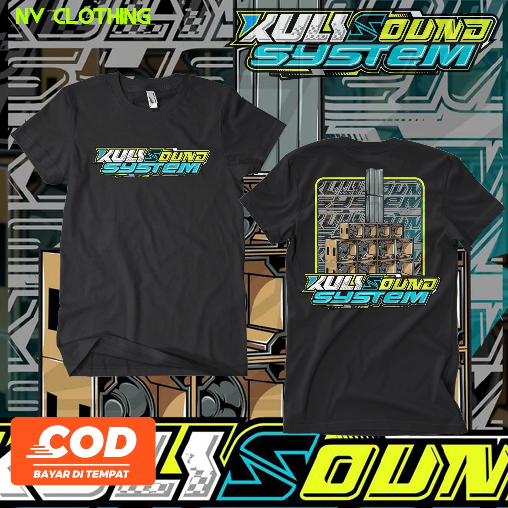 KAOS TSHIRT BAJU DISTRO LENGAN PENDEK PRIA KULI SOUND SYSTEM | KAOS SOUND SYSTEM | KAOS SOUND BALAP 