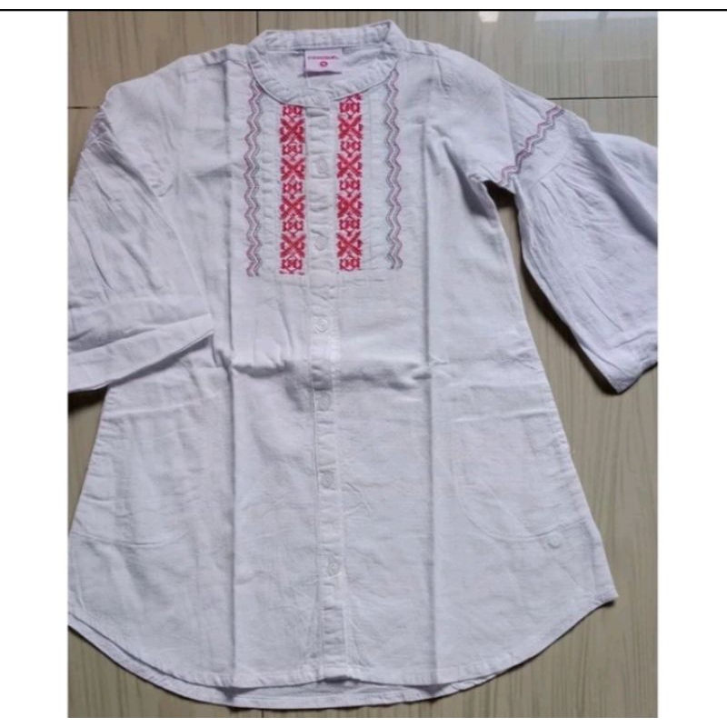 blouse tunik cool girl sz 2-3tahun